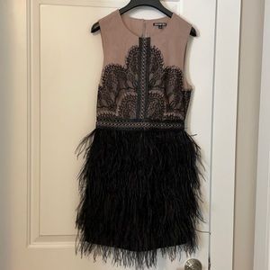 Cute and unique feathered dress